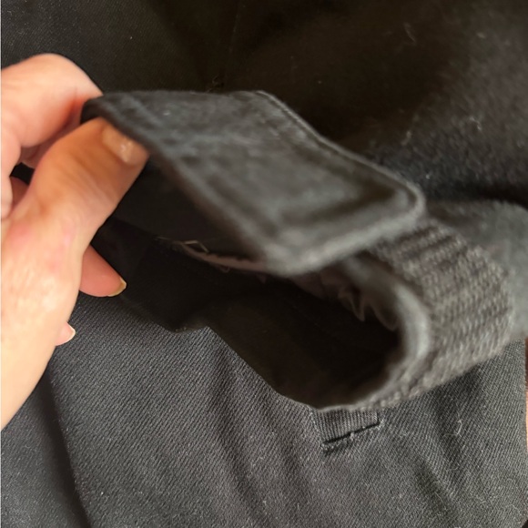 Men's Black bomber coat  Jacket with  faux Fur Collar - Picture 6 of 8